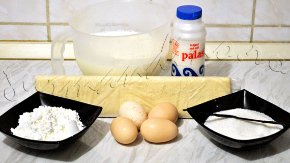 Reteta tarta frantuzeasca cu crema de vanilie (Flan patissier)