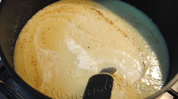Supa crema de andive belgiene