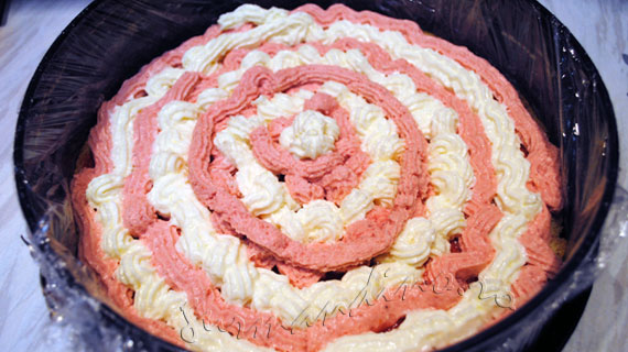 Tort de capsune si lamaie / Strawberry and lemon cake