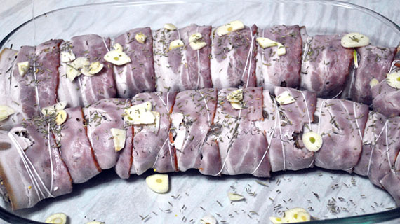 Muschiulet de porc cu rozmarin si mustar de Dijon