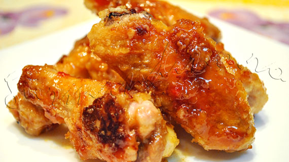 Buffalo Chicken Wings - aripioare de pui picante in stil american