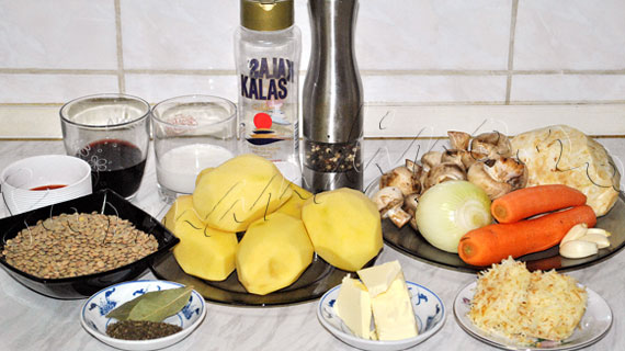 Reteta de garnitura de legume in straturi sau "placinta" taraneasca englezeasca (cottage pie vegetariana)